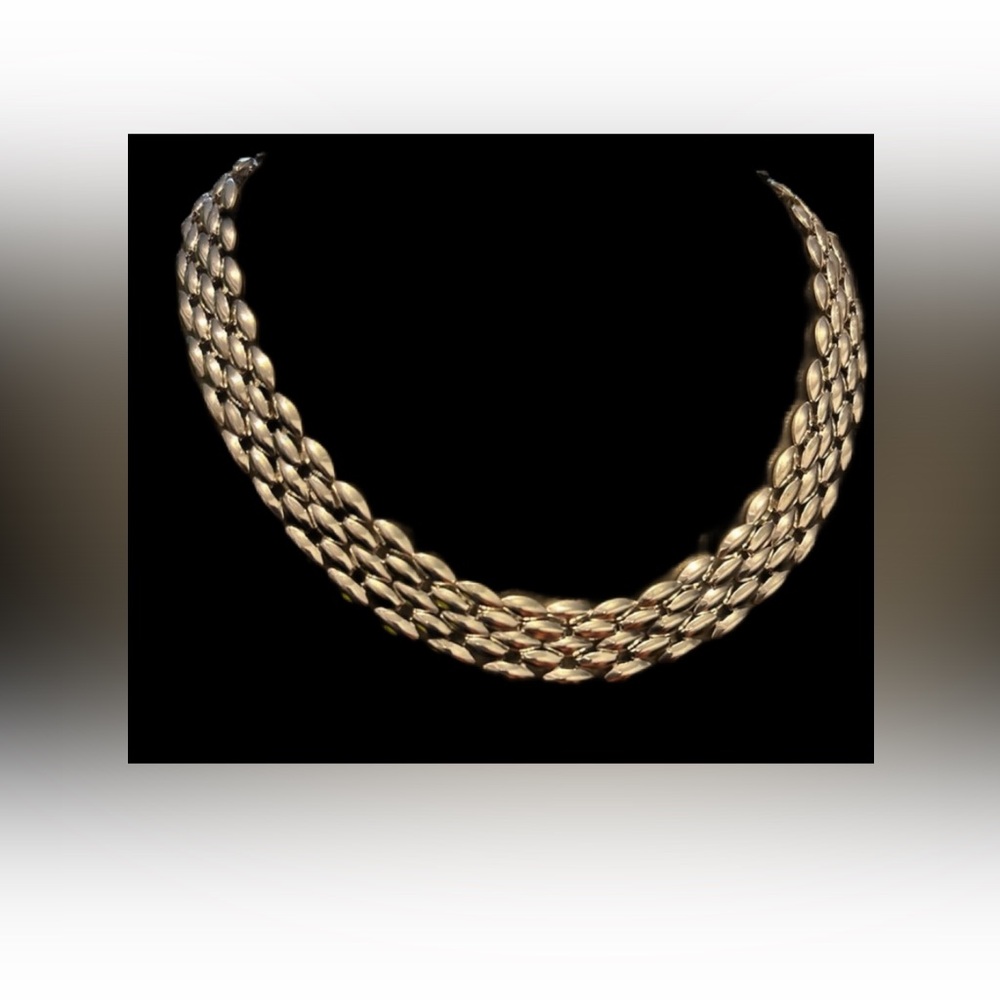 Silver- tone NWT Signed Necklace